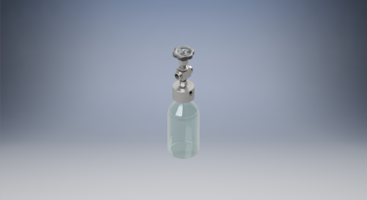 用于液体取样的GL45瓶螺纹带瓶头取样阀缩略图